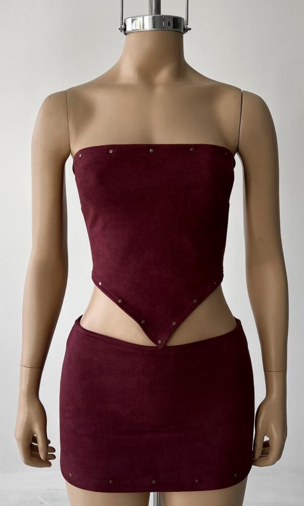 conjunto gamuza