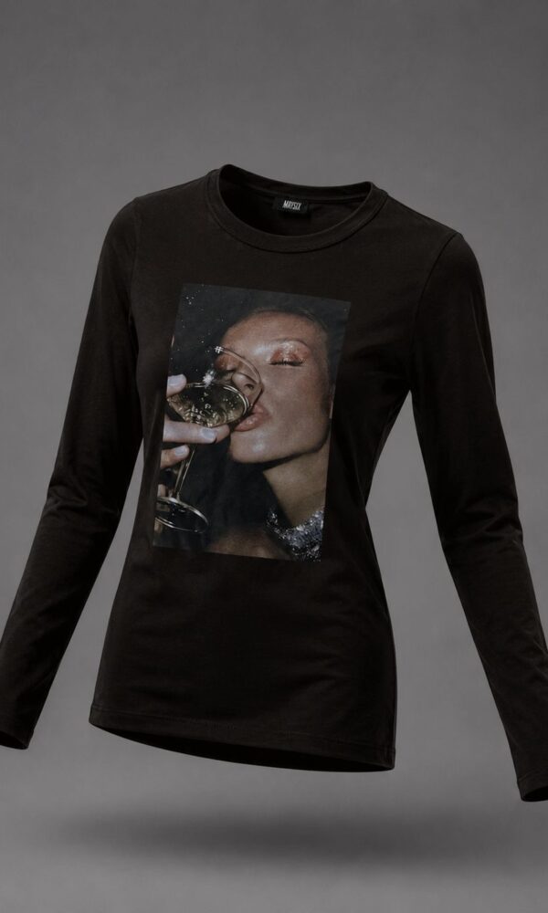 remera manga larga drinks