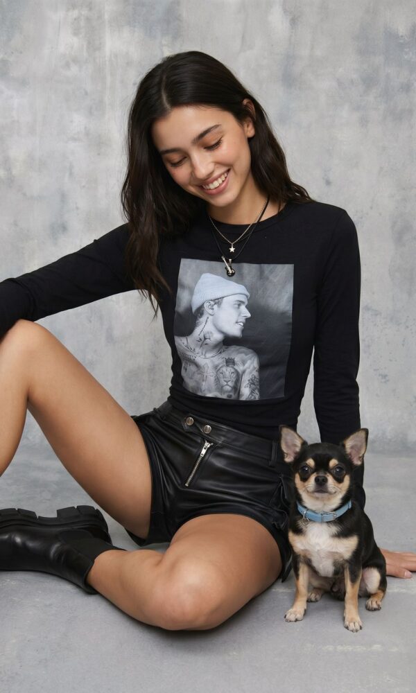 remera manga larga justin
