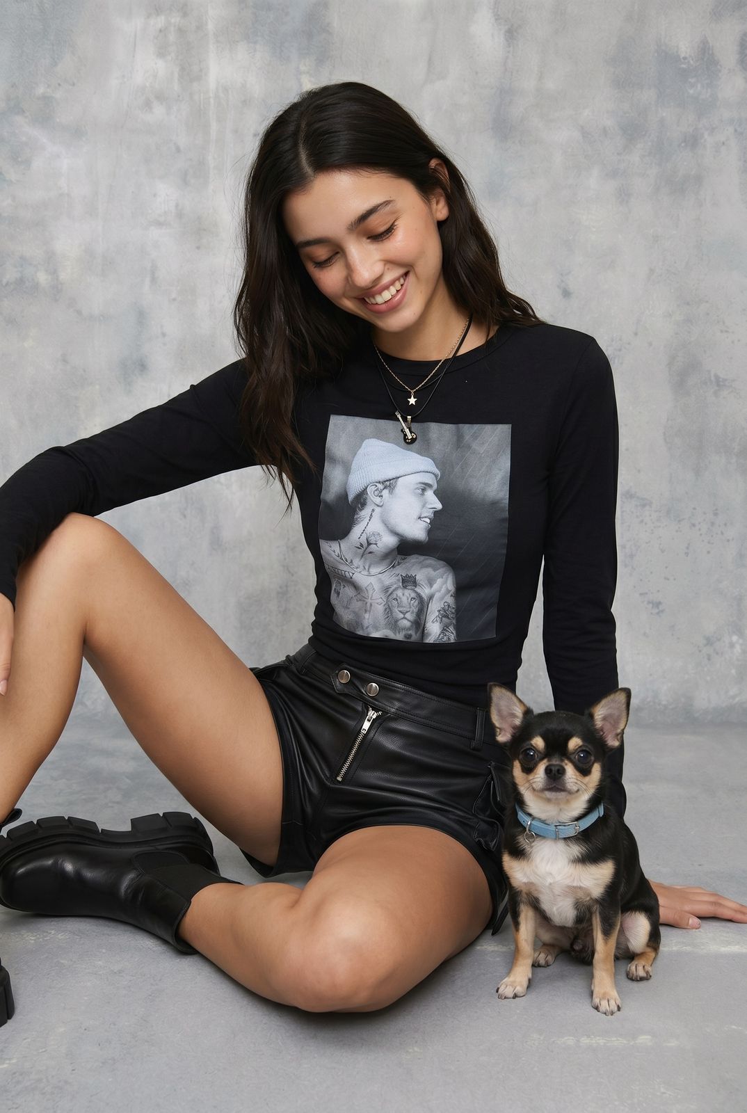 remera manga larga justin
