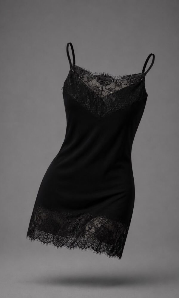 vestido puntilla