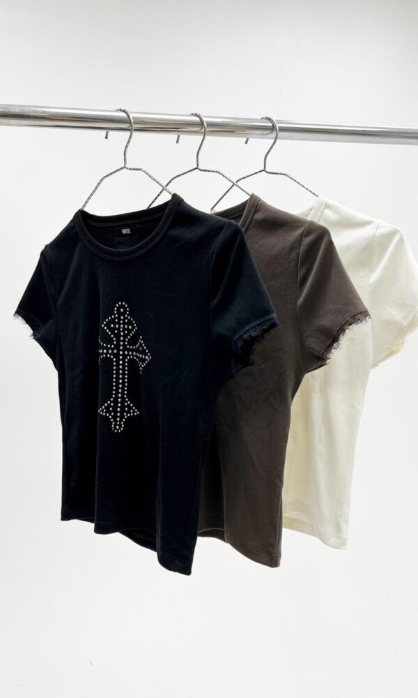 remera puntilla