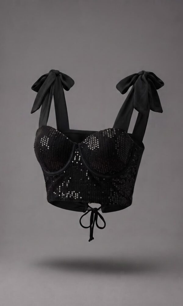 corset lentejuelas