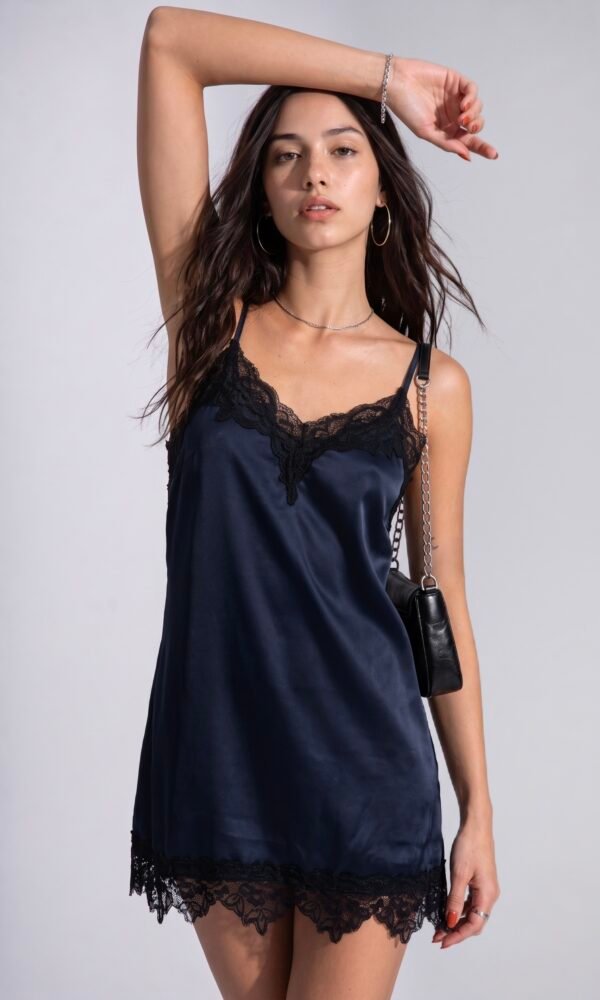 vestido puntilla