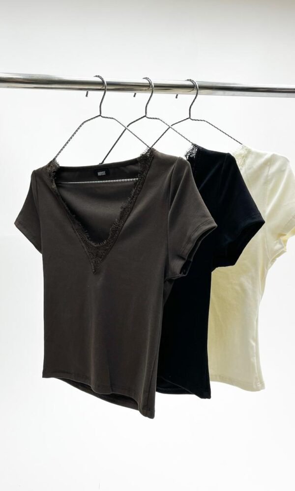 remera puntilla